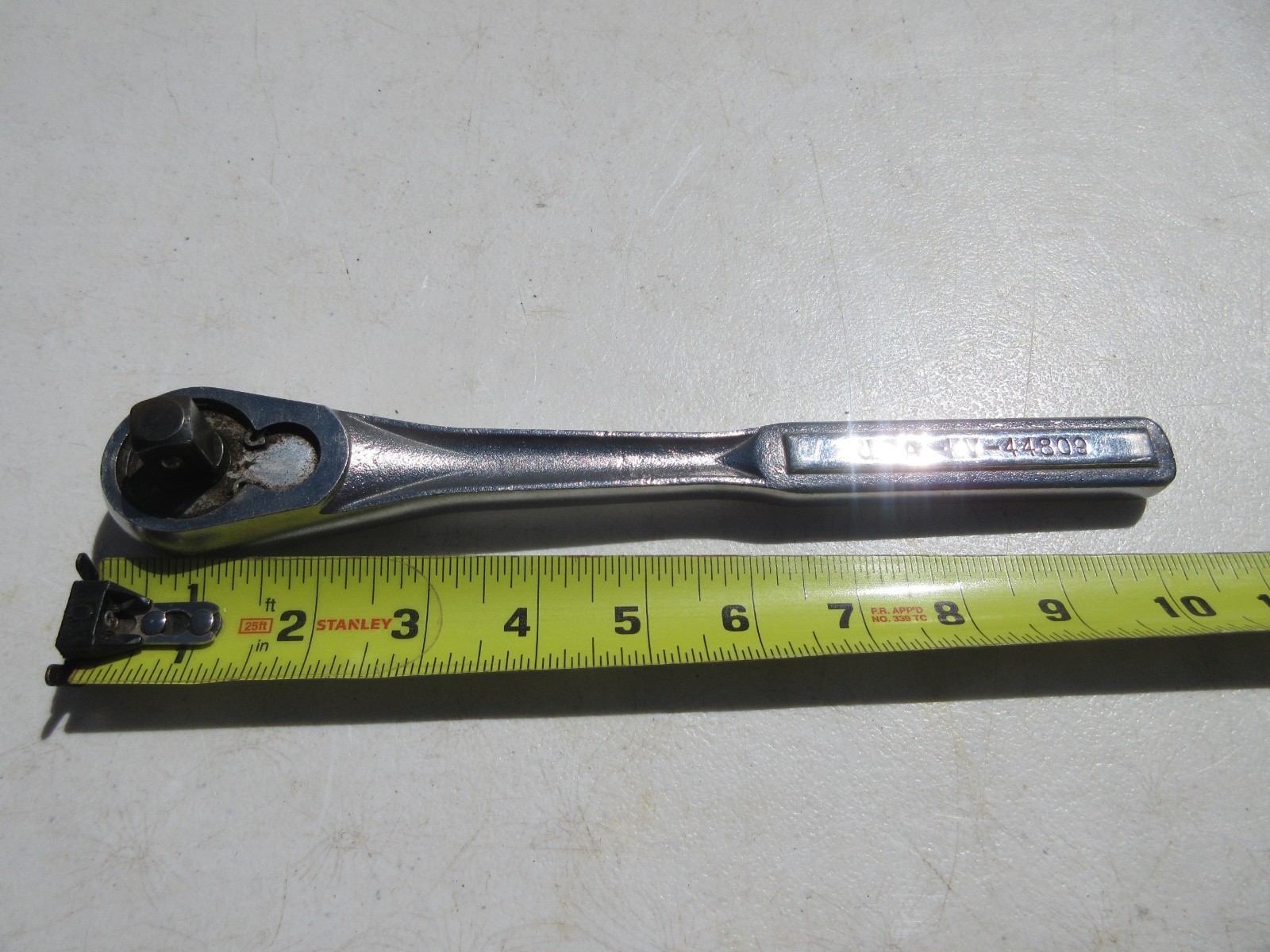 Vintage Craftsman 1/2″ Drive Ratchet KV 44809 Made in USA