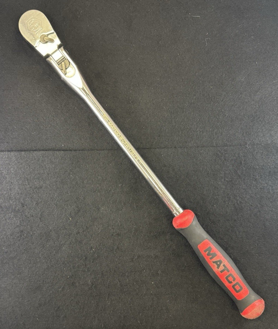 Matco CFR178LFX 1/2″ Dr 20-1/4″ 88 Tooth Locking Flex Ratchet w/ Ergo Handle