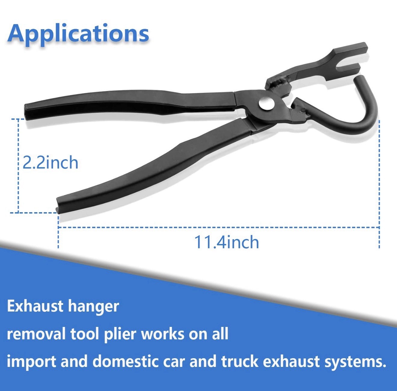Exhaust Hanger Removal Pliers Clamps for Car Automotive Auto Accessories Tool