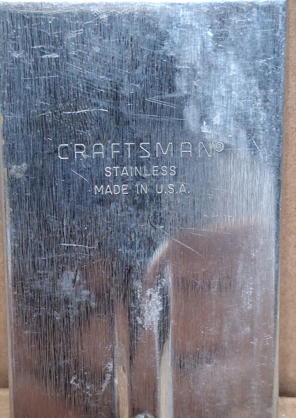 Vintage Craftsman Rectangular Telescoping Inspection Mirror