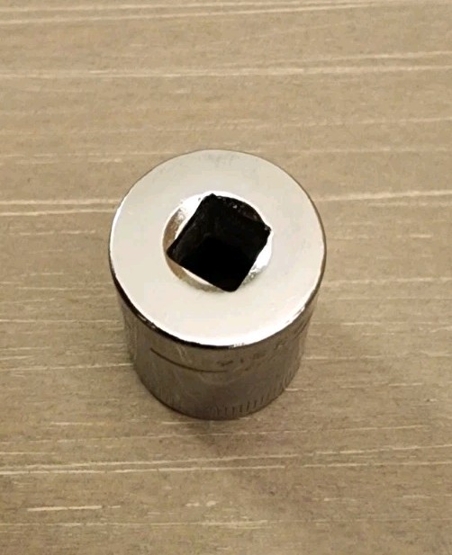 Craftsman USA 13mm Socket 6 Point 1/4″ Drive VV 43514 (Top Knurl mm)