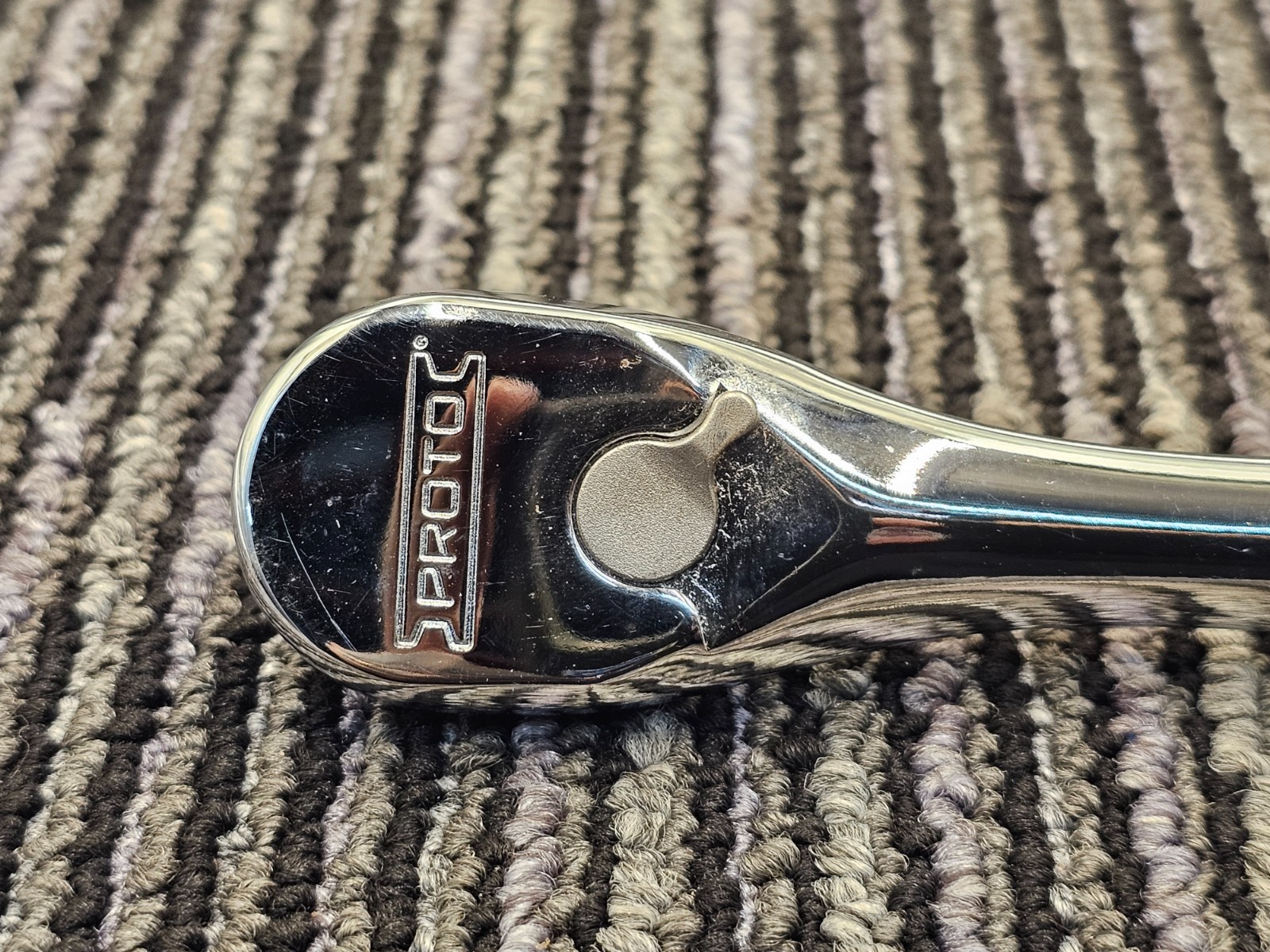 Proto 5249XL: 3/8″ Drive 8-1/2″ Long Quick Release Pear Head Standard Ratchet