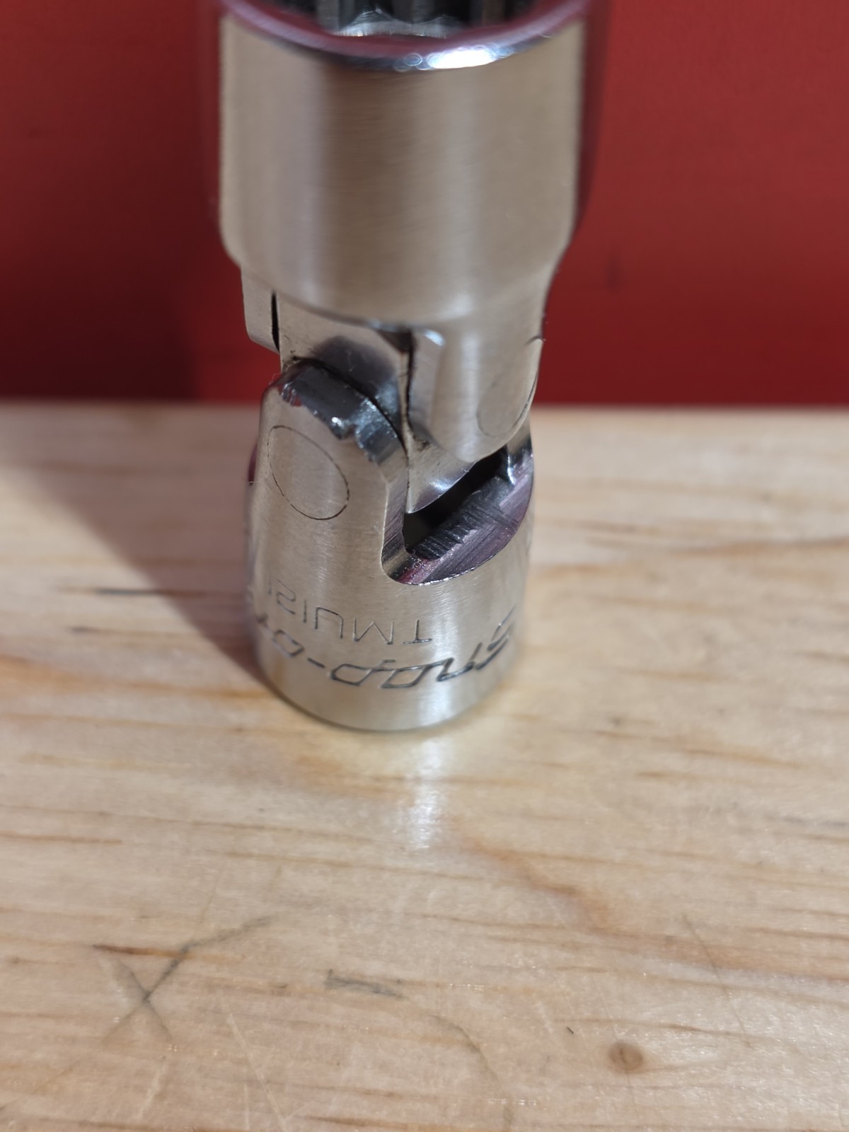 Snap-on TMU121 3/8” SAE 1/4” Drive 12-Point Swivel Wobble Socket USA See Details