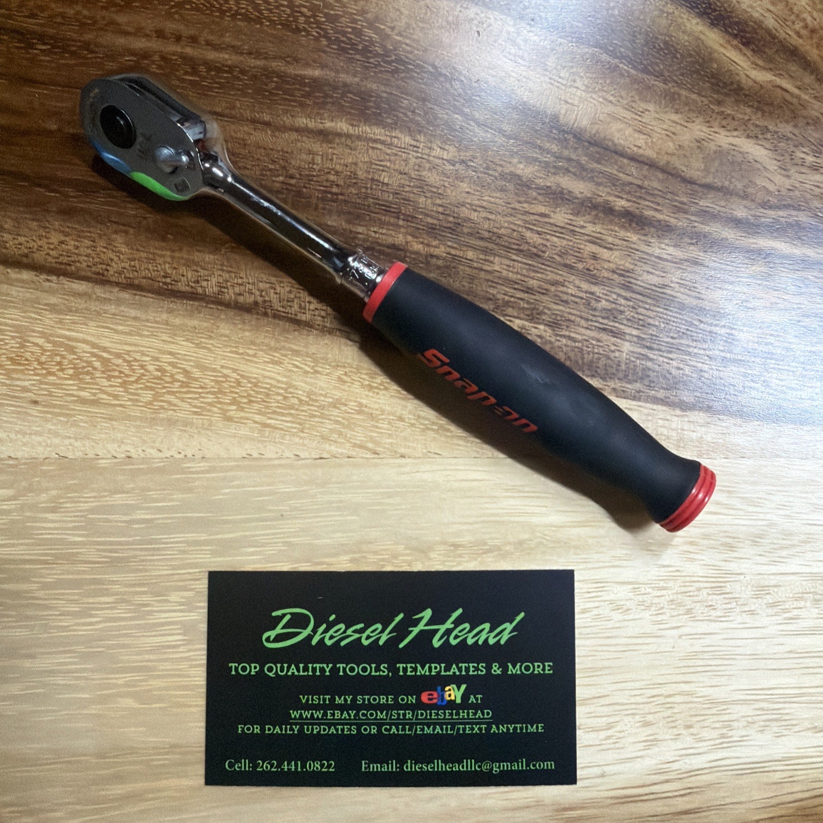 New Snap On THR72 1/4″ QUICK-RELEASE CLASSIC RED Soft Handle Ratchet