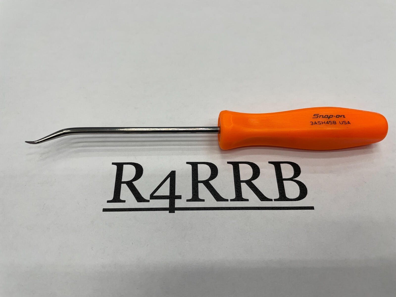 Snap-on Tools USA NEW Classic ORANGE Mini Hard Handle 45° Pick 3ASH45BO