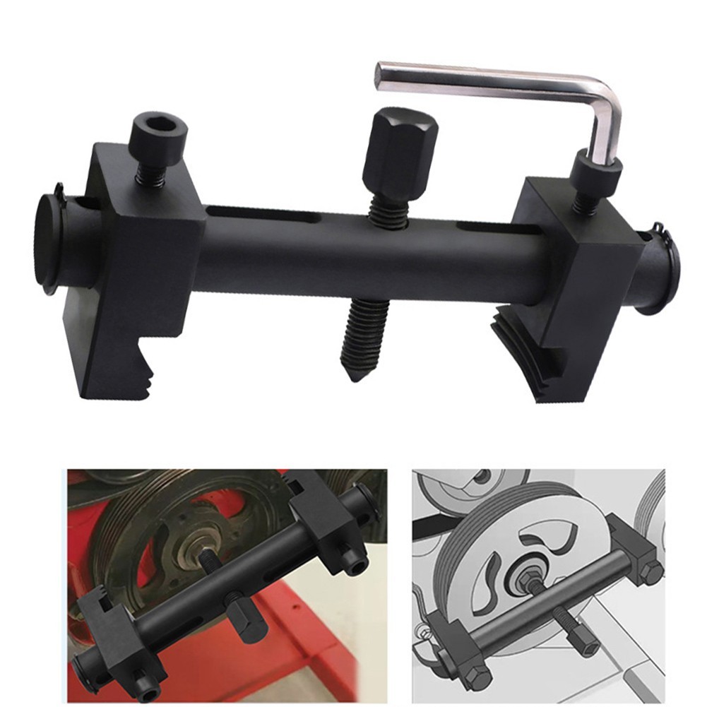 Adjustable Car Pulley Removal Tool Threaded Design for Professional Auto Repair