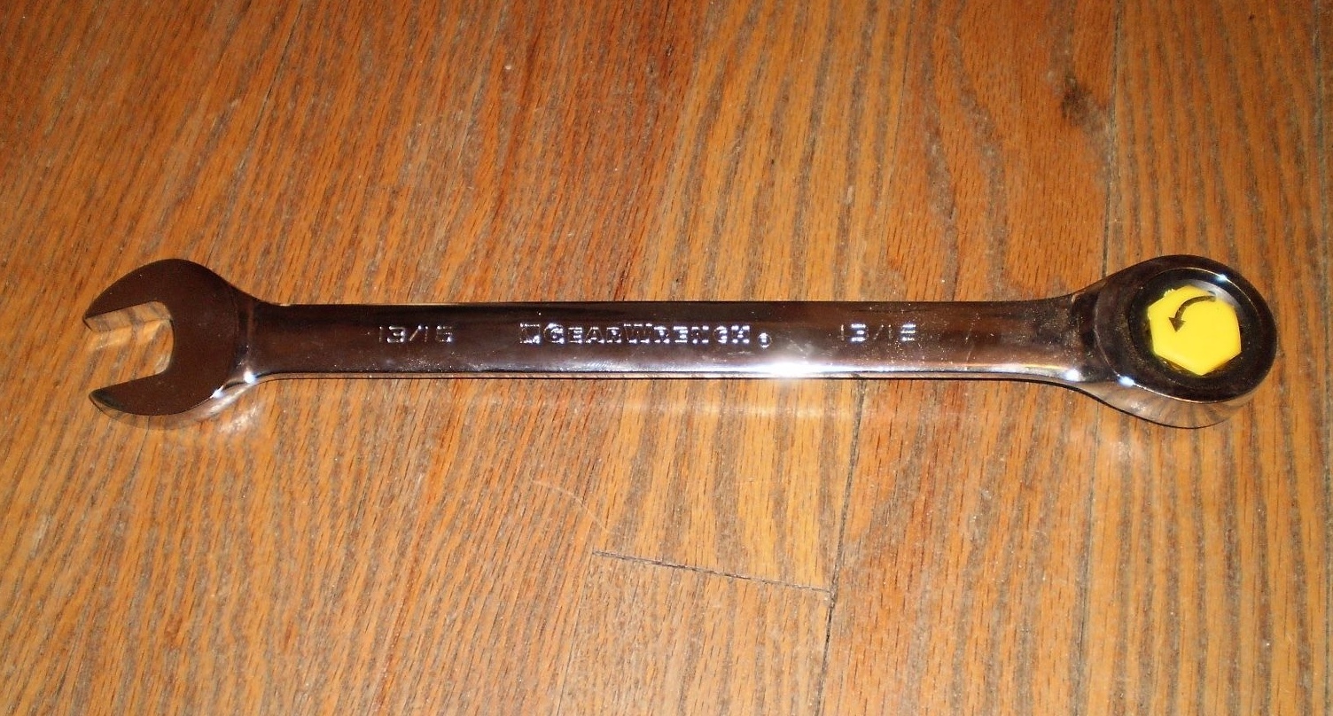 ORIGINAL GEARWRENCH 13/16″ RATCHETING COMBINATION GEAR WRENCH 12-PT # 9026