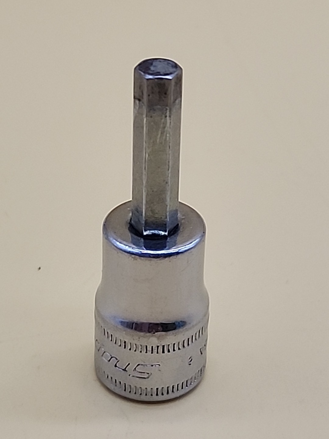 Snap-On Tools 3/8″ drive 6mm Hex Bit Chrome Socket Driver FAM6E USA