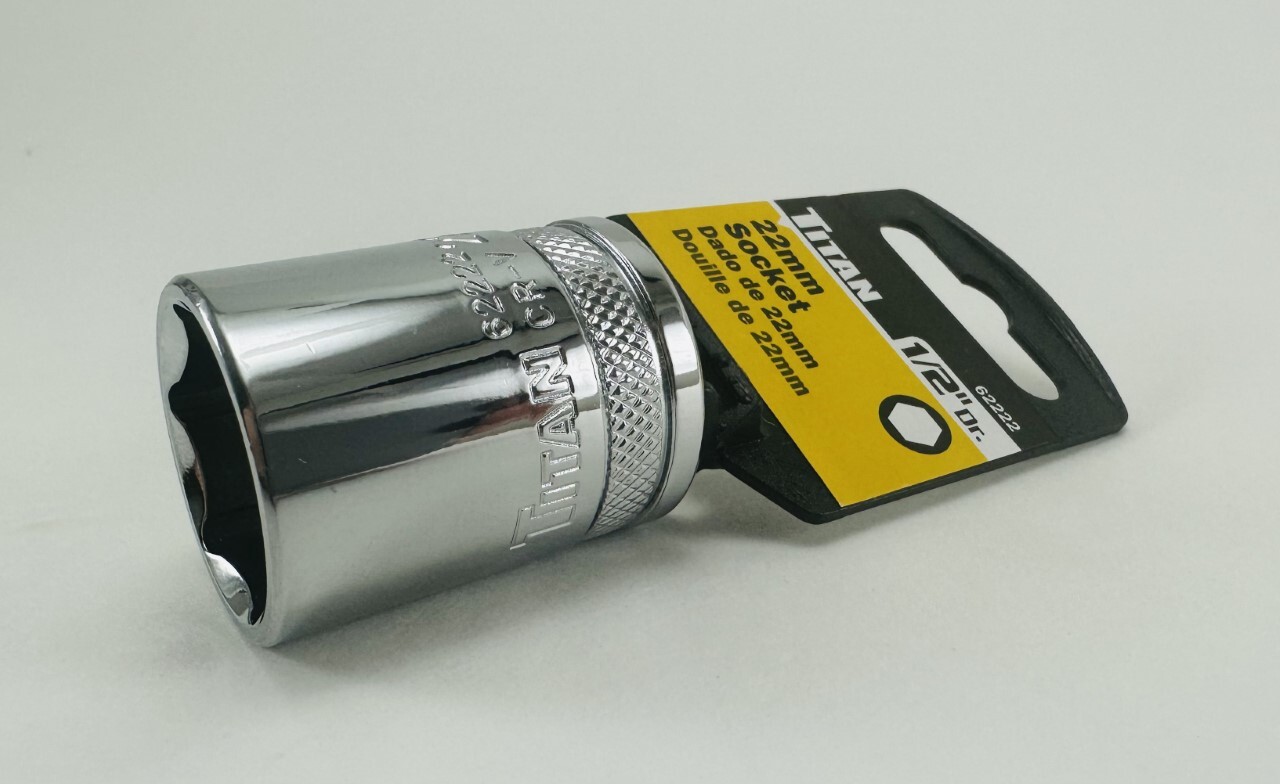 Titan INDIVIDUAL 1/2” Drive Shallow Metric Socket Choose From 10mm – 32mm