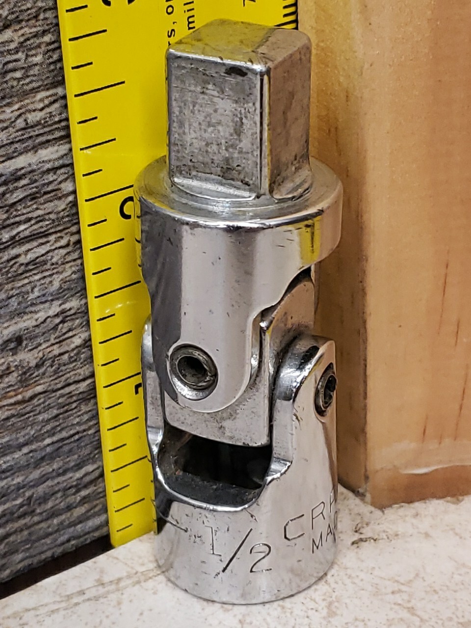 Craftsman USA 4425 V Series 1/2″ in drive Universal Swivel Flex Adapter Chrome