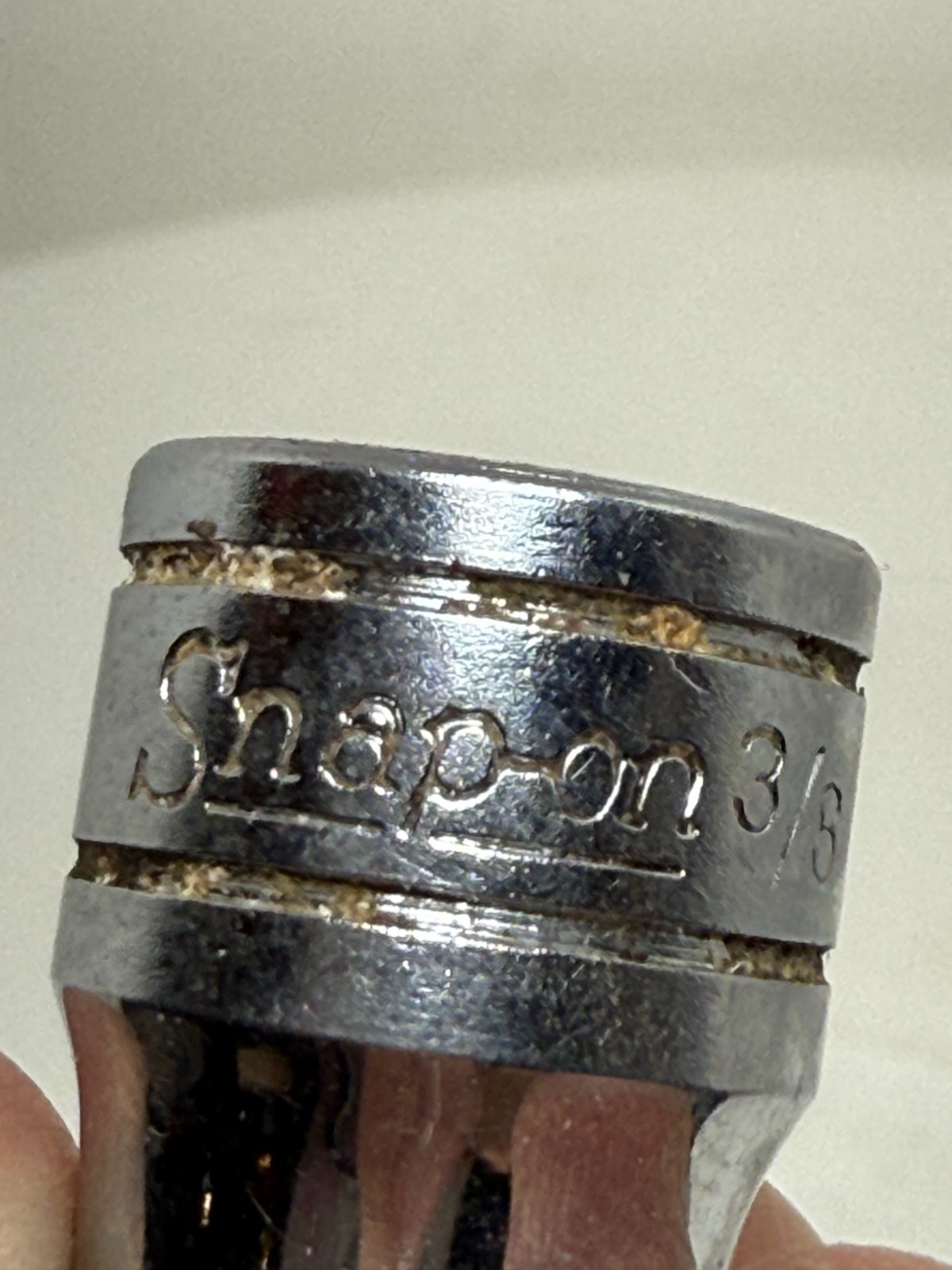 Snap-On Tools 3/8″ Drive 3/8″ 12PT Shallow Chrome Socket F121