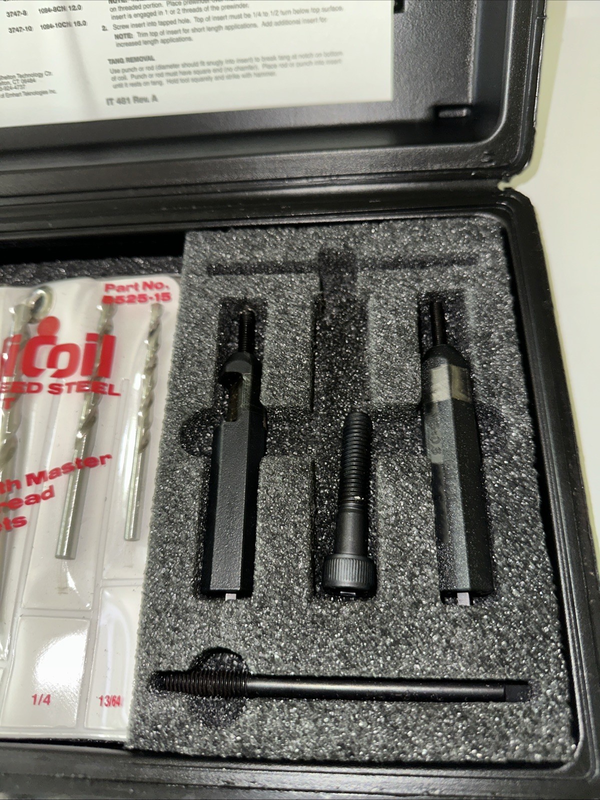 4937-150 Helicoil Metric Master Thread Repair Kit Used See Pictures