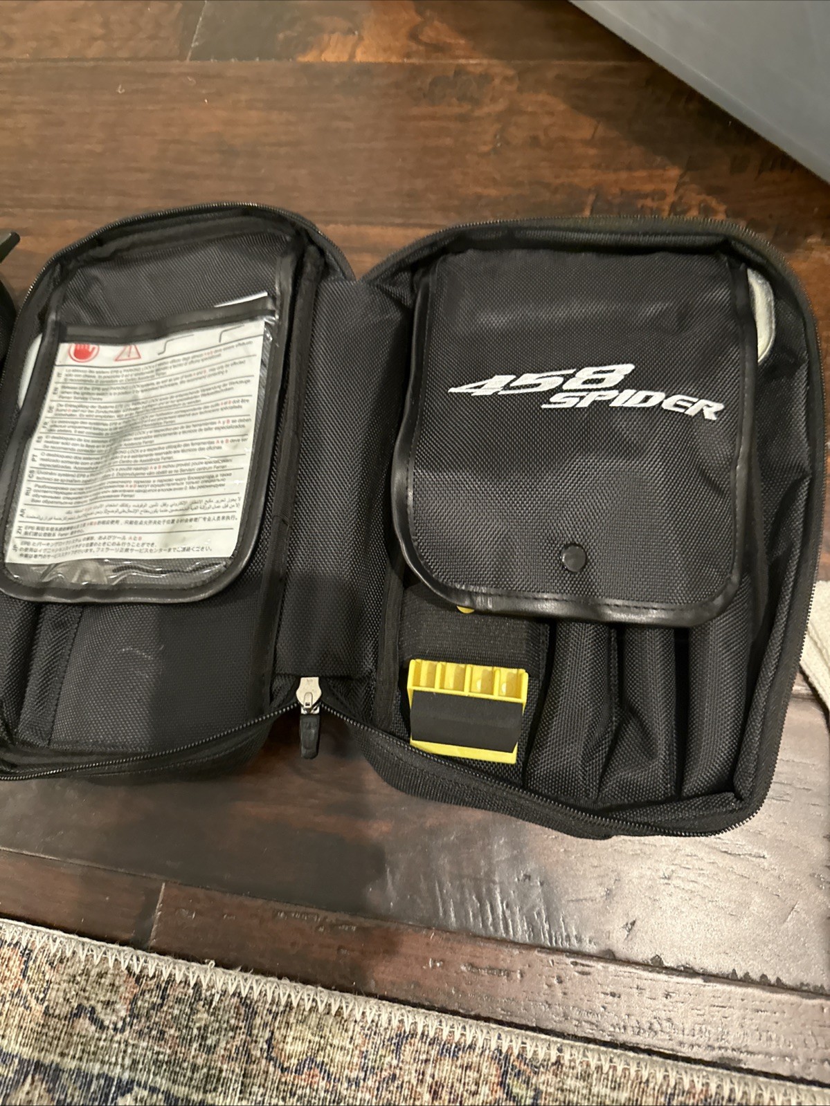 FERRARI 458 SPYDER OWNERS TOOL KIT IN EXCELLENT CONDITION