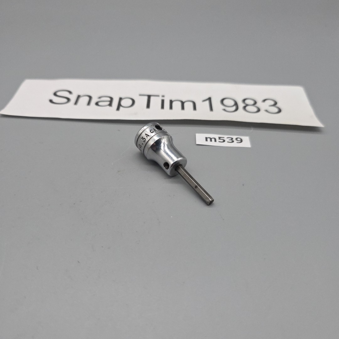 Snap-on Tools FA4.5A 3/8″ Drive 9/64″ Allen Hex Bit Socket Driver USA