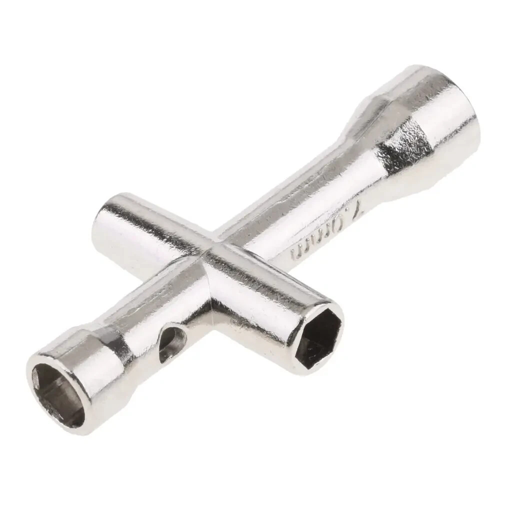 Mini Screw Nut Hexagonal Cross Wrench Sleeve Maintenance Tool