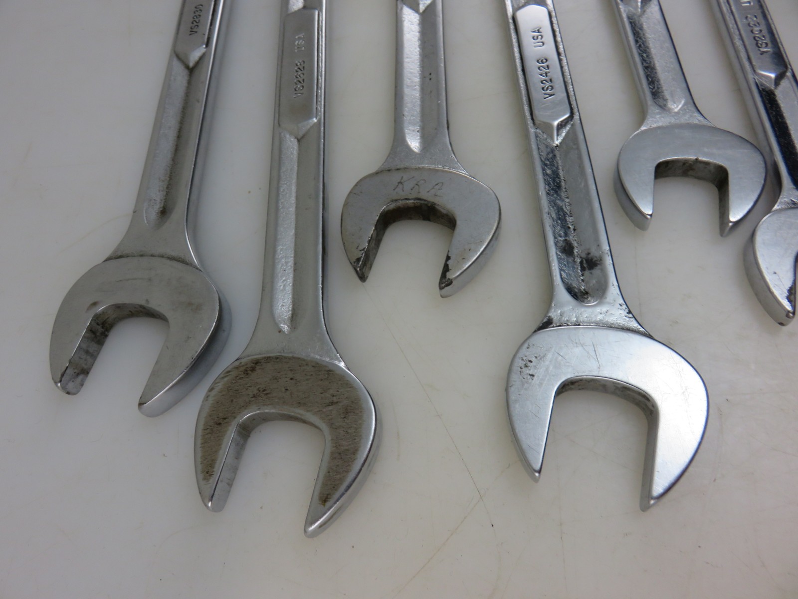 Snap-On VS Series Open End Wrench Set 11pc 1/4″-15/16″ Vintage