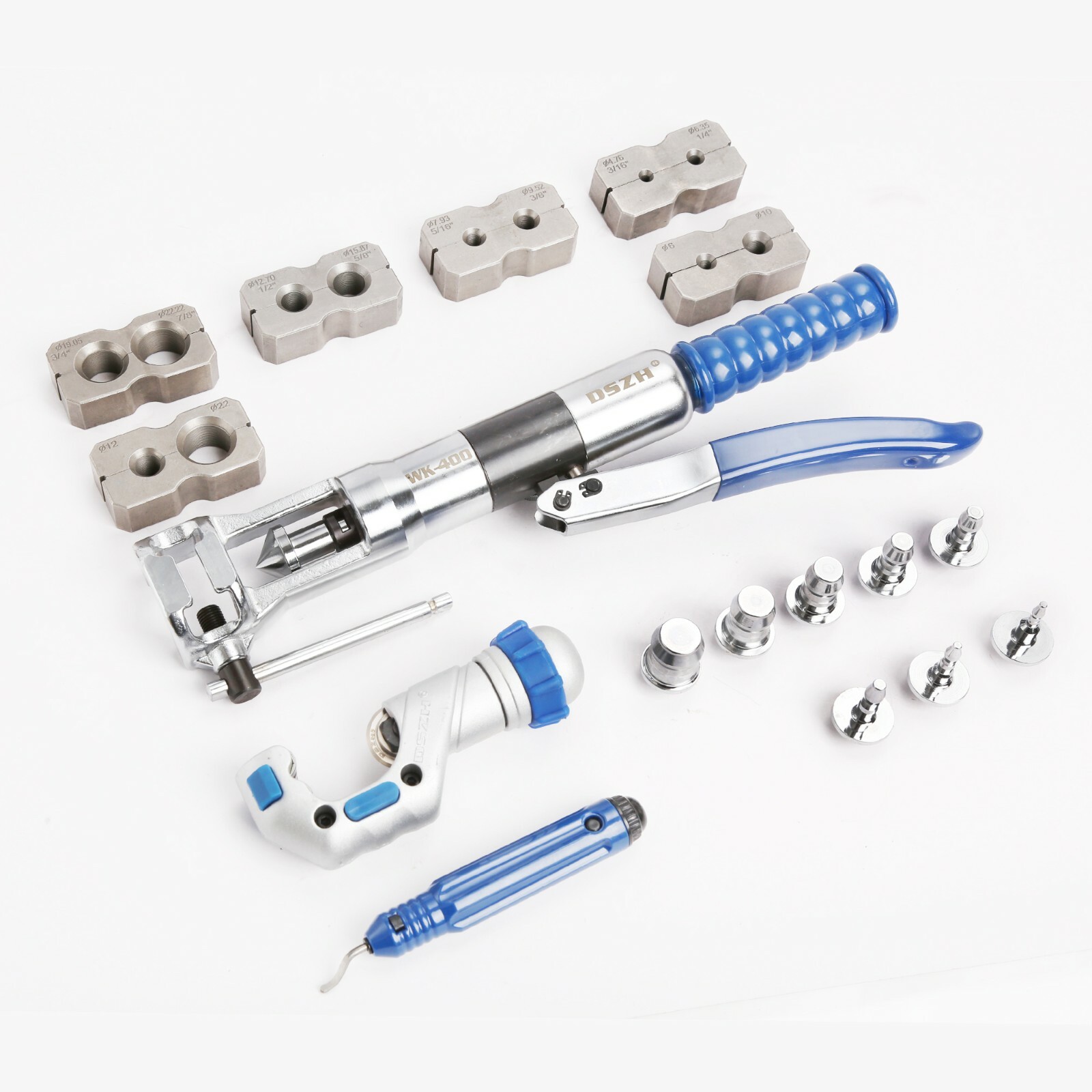WK-400 Universal Hydraulic Expander And Flaring Tool Accurate Pipe Fuel Line Set
