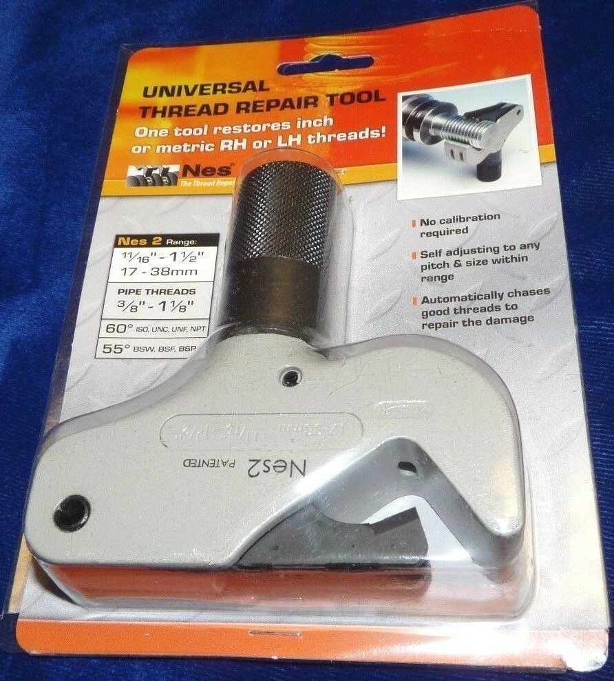 11/16″ – 1-1/2″ External Thread Restorer Repair Tool SAE/Metric NES2 NES 2