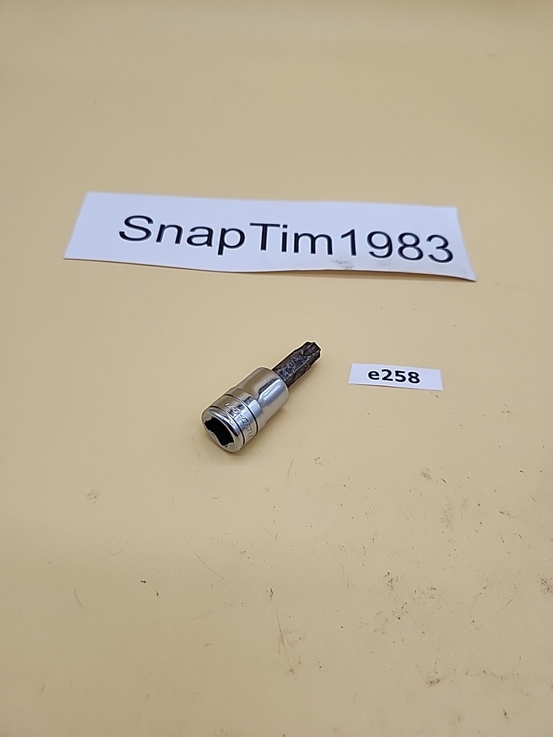 Snap-on Tools FTX45A 3/8” Drive Torx T45 Standard Bit Socket Driver USA