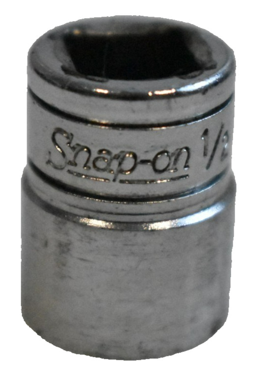 Snap On Tools F161 1/2″ SAE Flank Drive Shallow Socket 3/8″ Drive 12 Point USA
