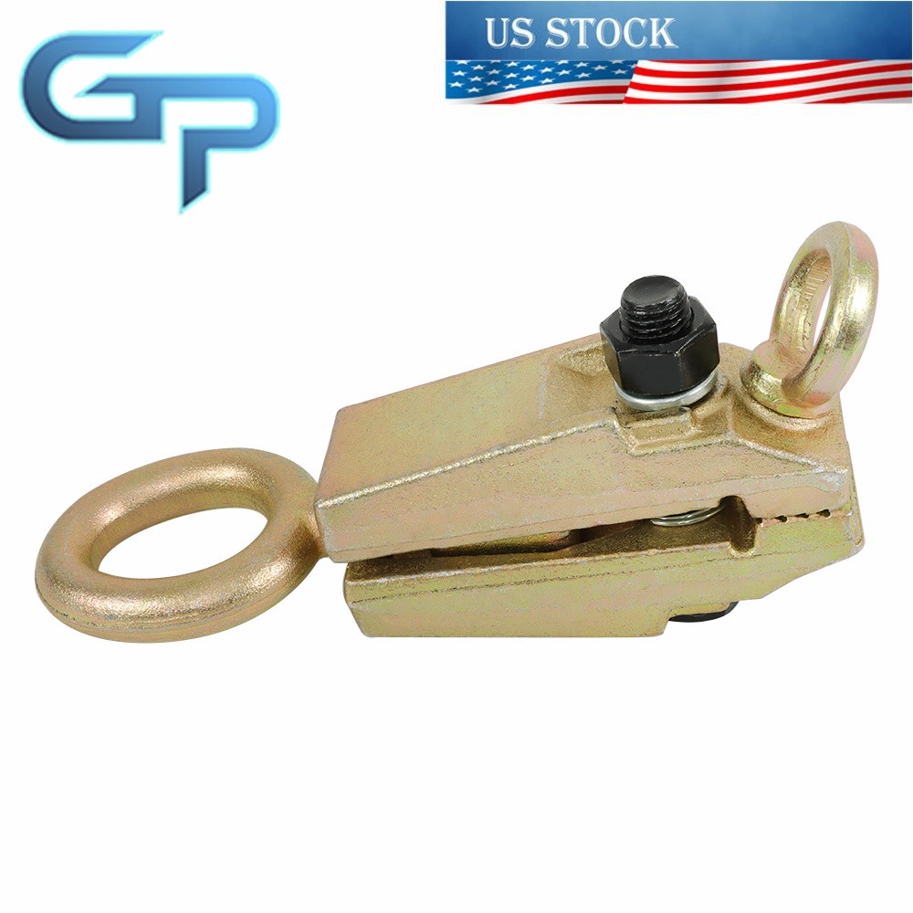1 Pair 5 TON Frame Back Self-Tightening grips & auto Body Repair Pull Clamp