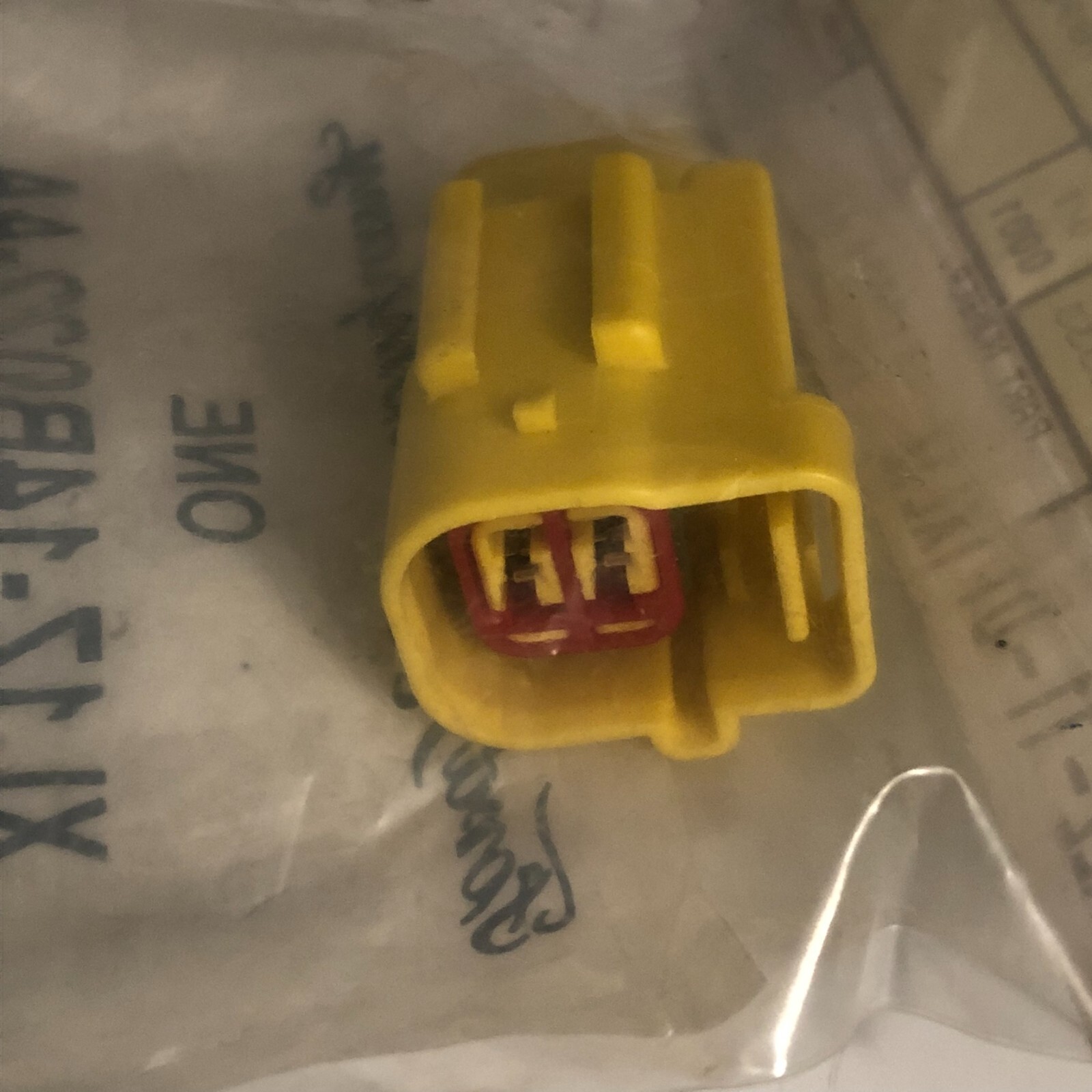 FORD Genuine OEM XL1Z-14B022-AA SRS Side Bag Light Eliminator Resistor Connector