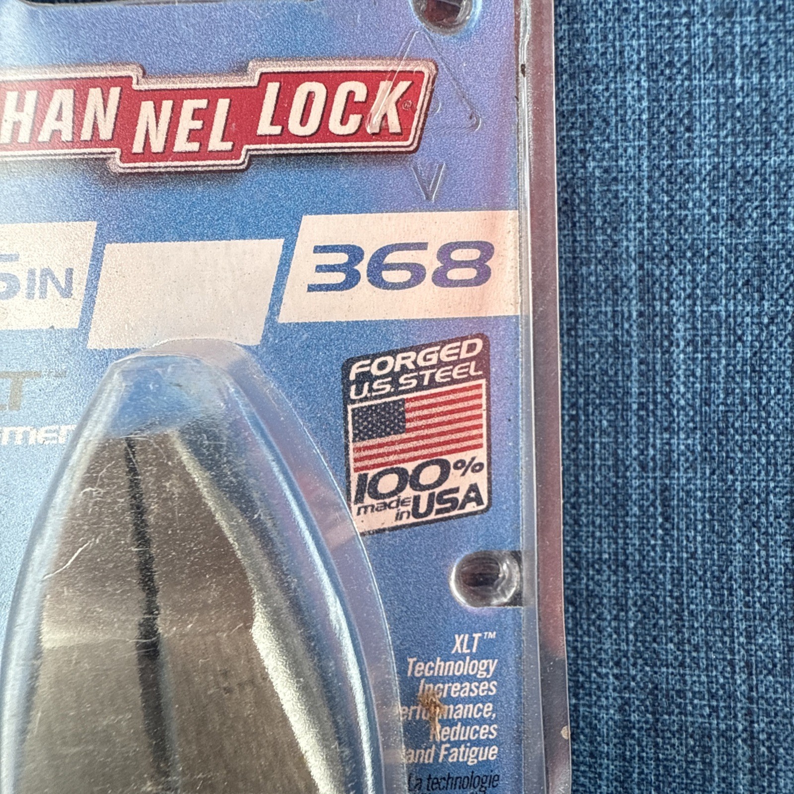 Channellock 368 8.5″ Long XLT High Leverage Round Nose Linemen’s Pliers USA 🇺🇸