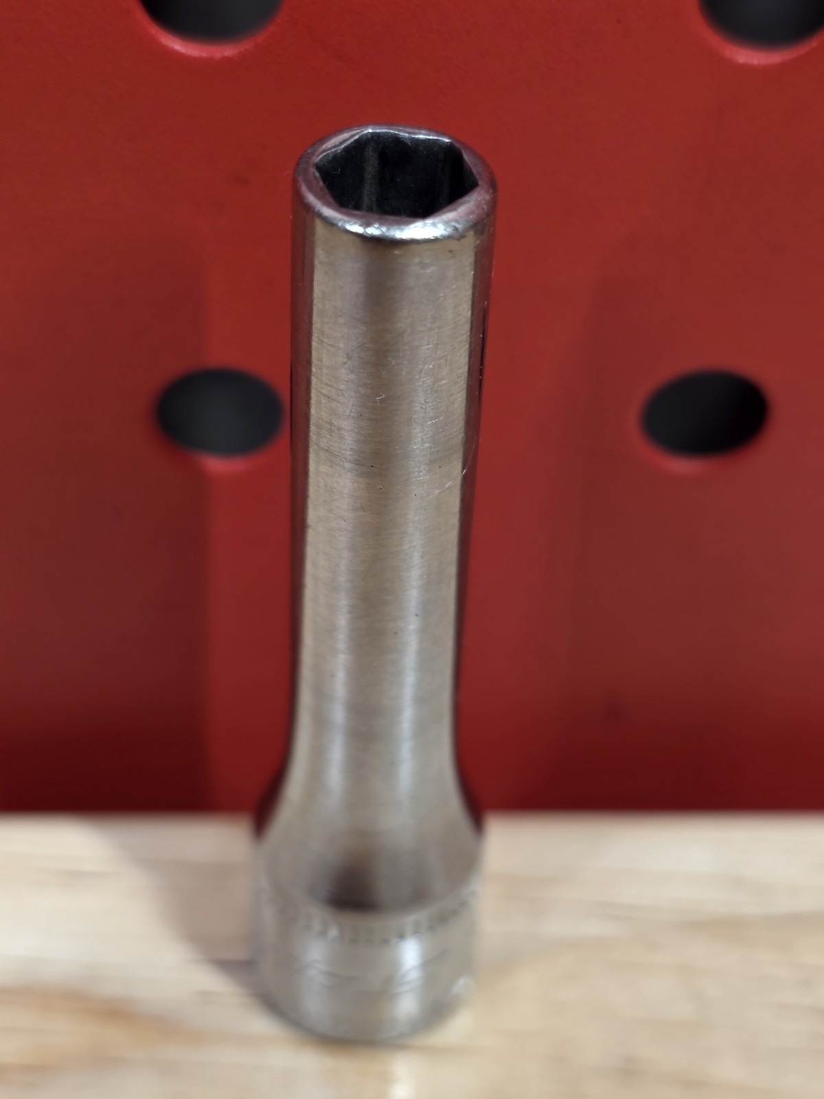Snap-on Tools STMM5.5 5.5mm 1/4″ Drive Metric 6-Point Deep Chrome Socket USA