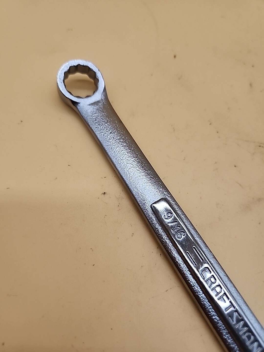 Craftsman VINTAGE NEW VV-43924 9/16in. x 5/8in. Double Box End Wrench USA