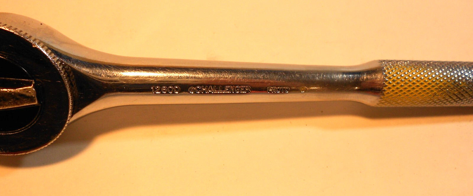Proto Challenger 1260D 3/8 Drive Thumb Wheel Ratchet B2