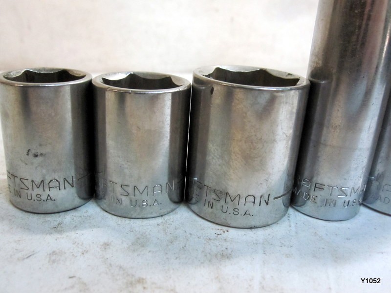 CRAFTSMAN socket set of 5 see description