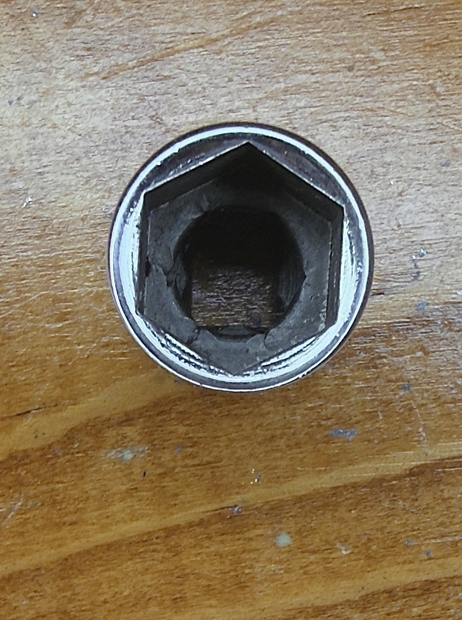 SK 1/2” Shallow SAE Socket 1/4″ Drive 6 Point 40916 Made in USA