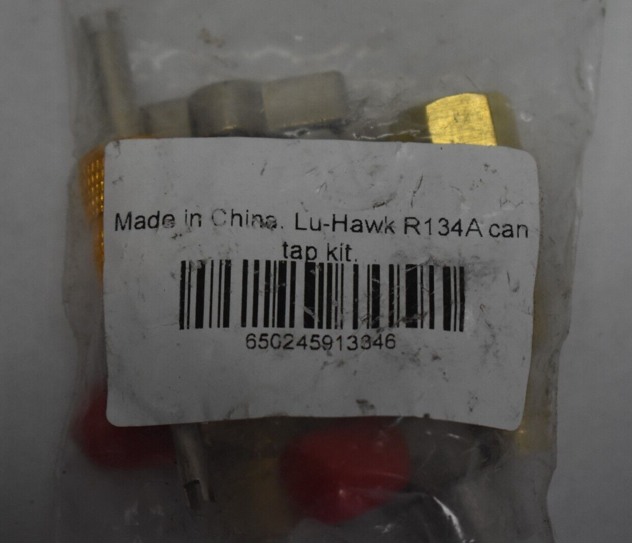 Lu-Hawk R134A Self-Sealing & Single Puncture Can Taps With Valve Core Removal