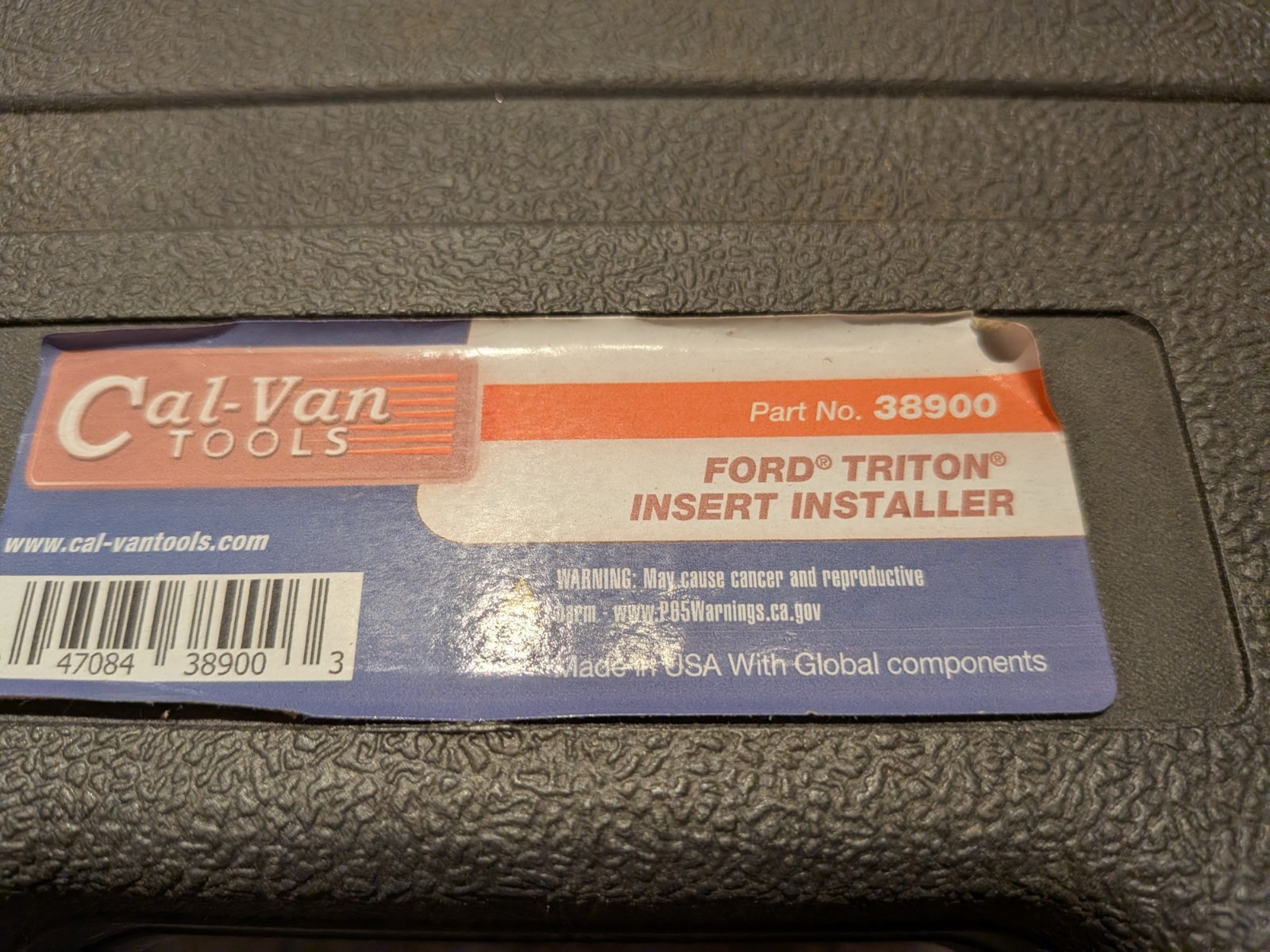 CalVan Tools 38900 Two Valve Ford Triton Tool Kit