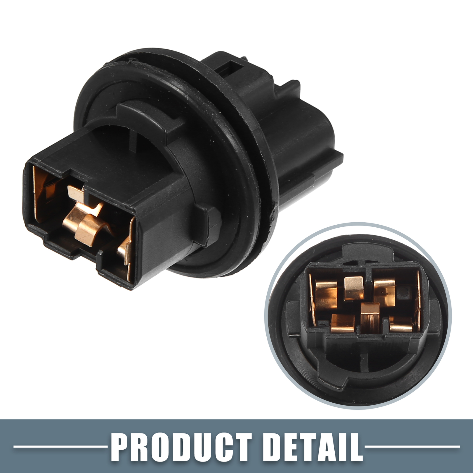 2pcs Front Turn Signal Light Lamp Bulb Holder 81128-06470 for Toyota Camry 2012+