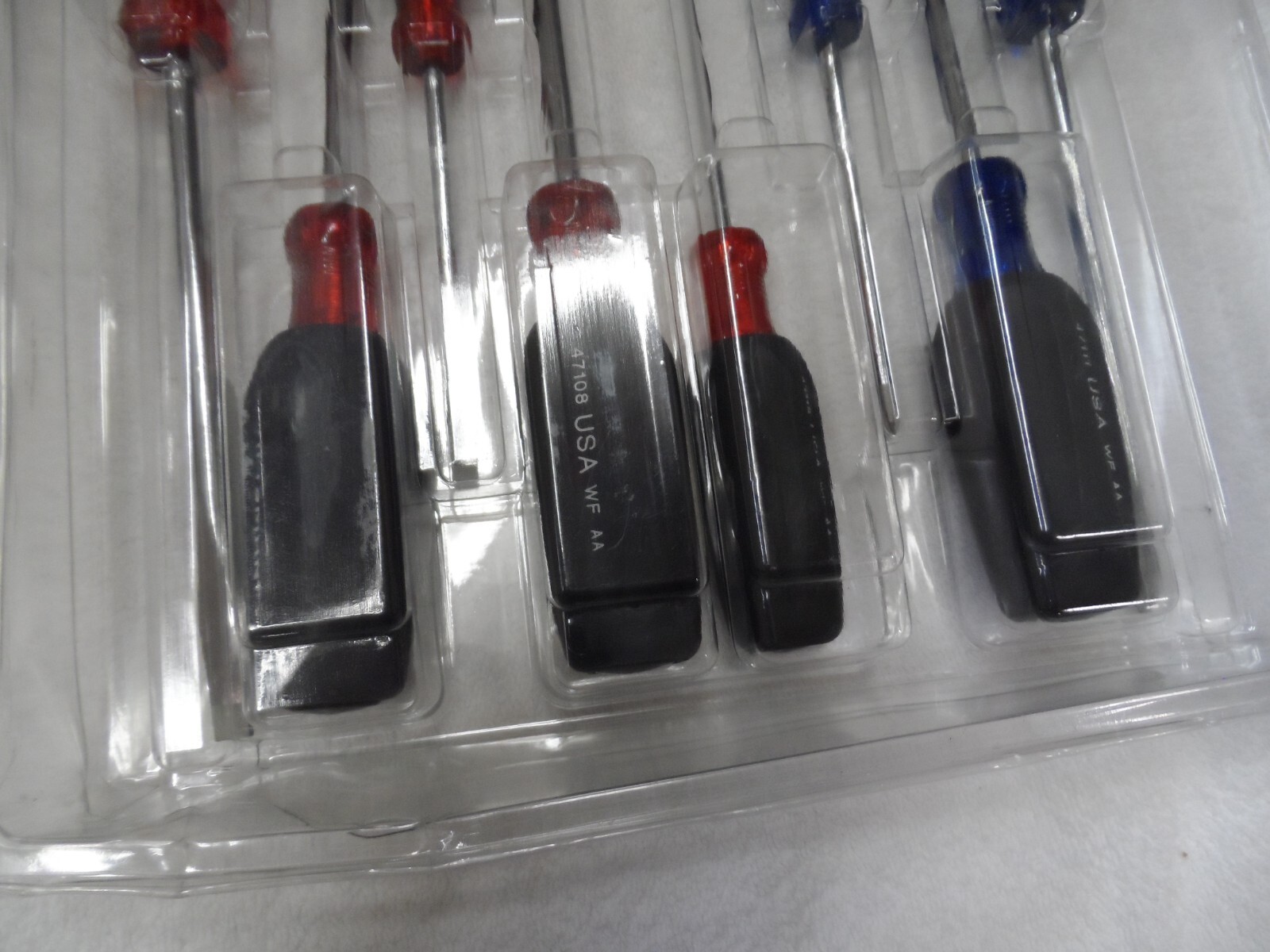 Craftsman Cushion Grip Screwdriver Set, 8 pcs USA NOS – Part # 73601