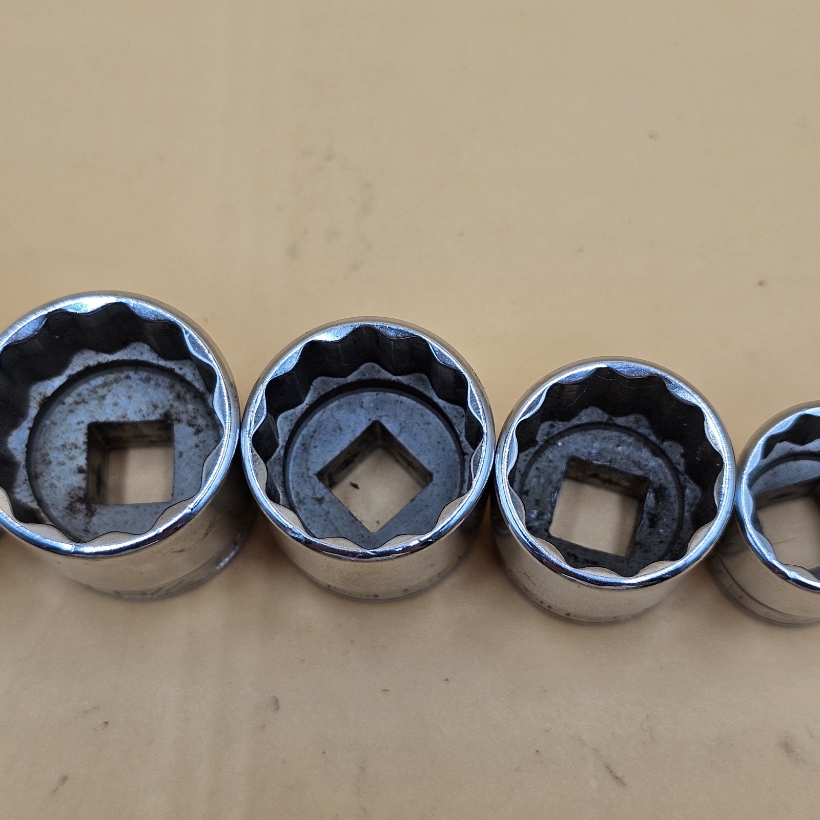 Snap On Socket Set Of Five F201, F241, F261, F281, F301