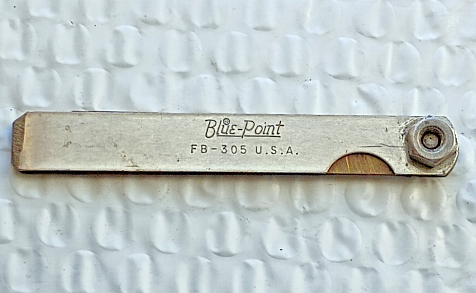 BLUE POINT FB305, BRASS FEELER GAUGE SET *USA MADE*