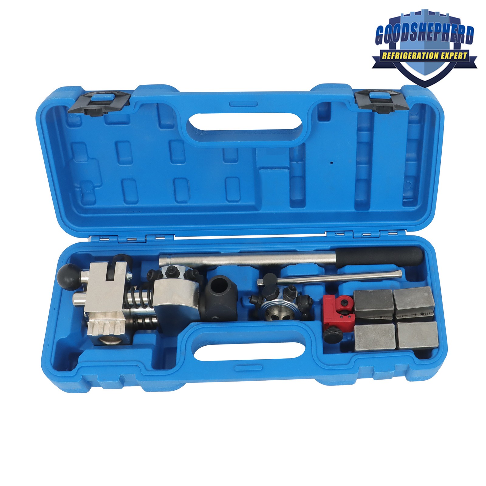 Professional Brake Line Flaring Tool Set, 37° & 45° Single/Double Bubble Flares