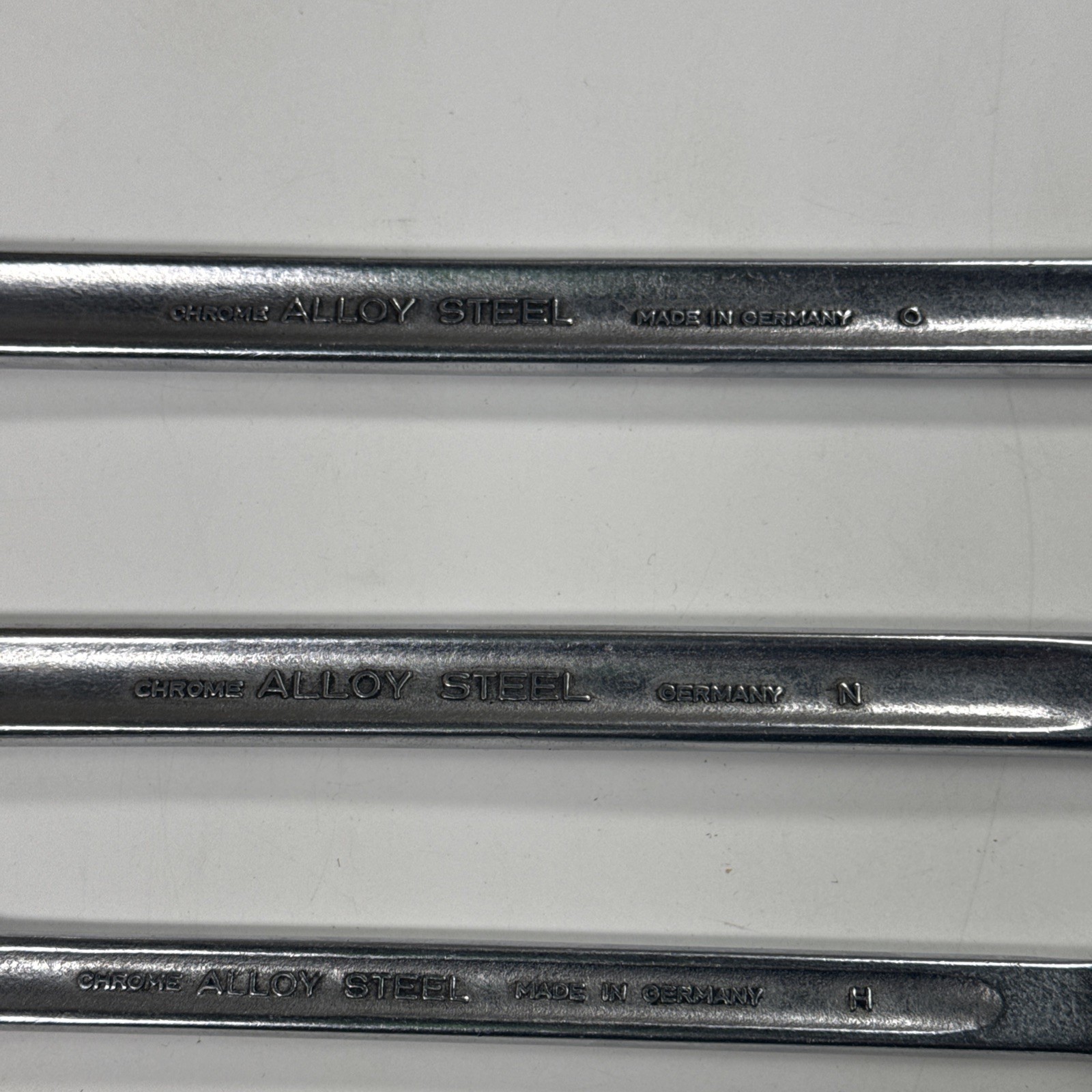Stahlwille Germany 7 Piece Metric Combination Open Box 14 Wrench Set 11-15 21 22
