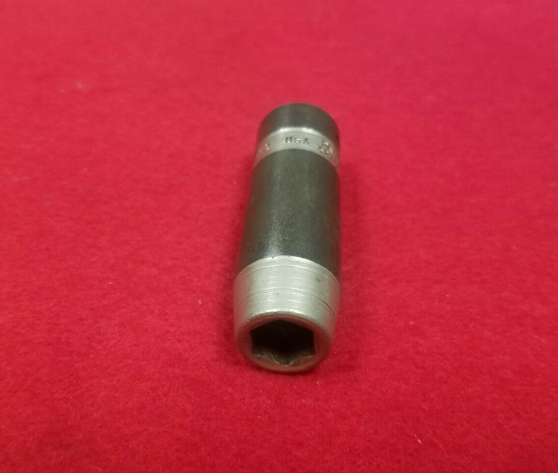 Snap-On Collectable 3/8″ Dr. 6pt 9mm Metric Deep Impact Socket SIMFM9 Two Tone