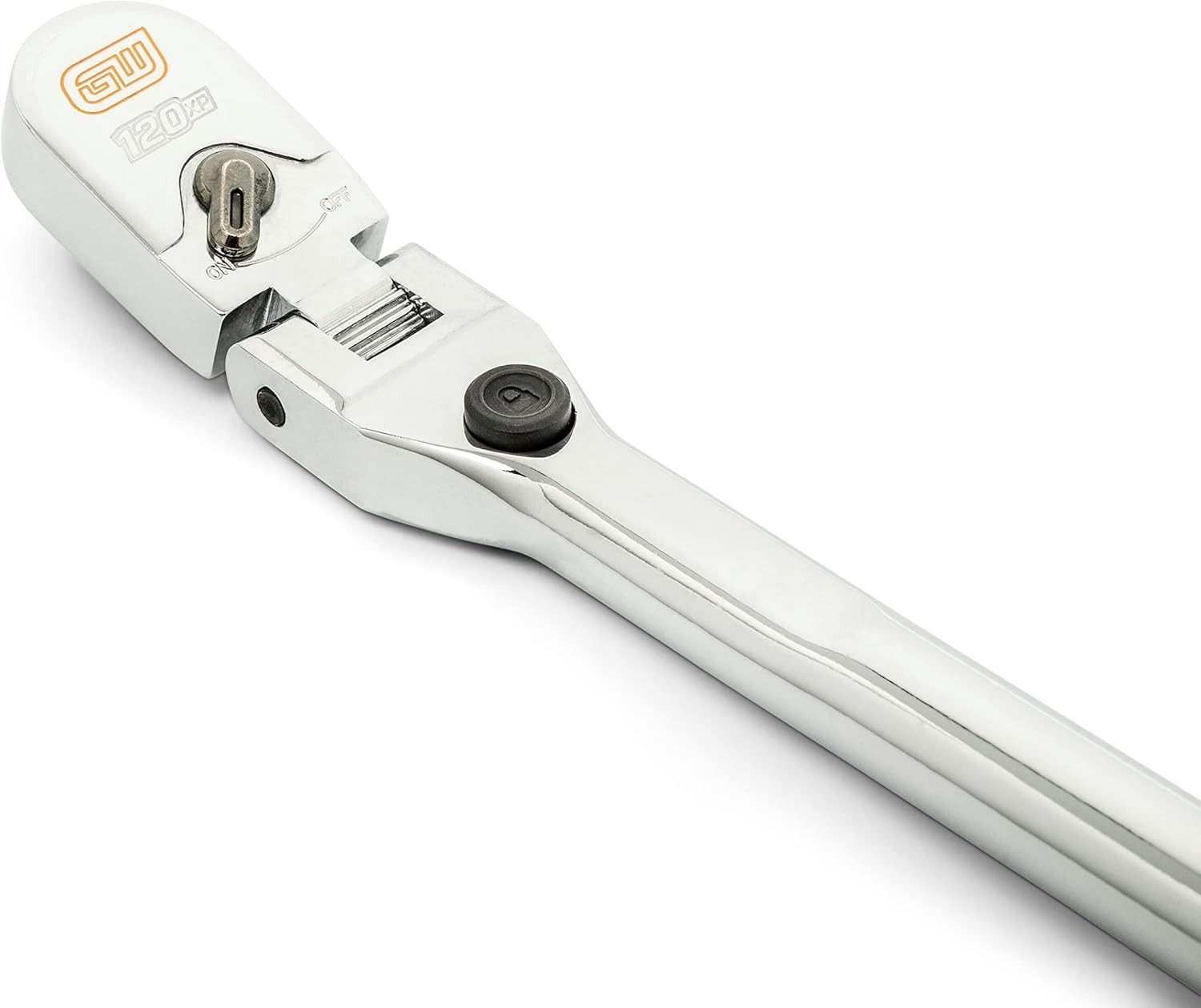 1/4″ Drive 120XP Locking Flex Head Ratchet with Cushion Grip –