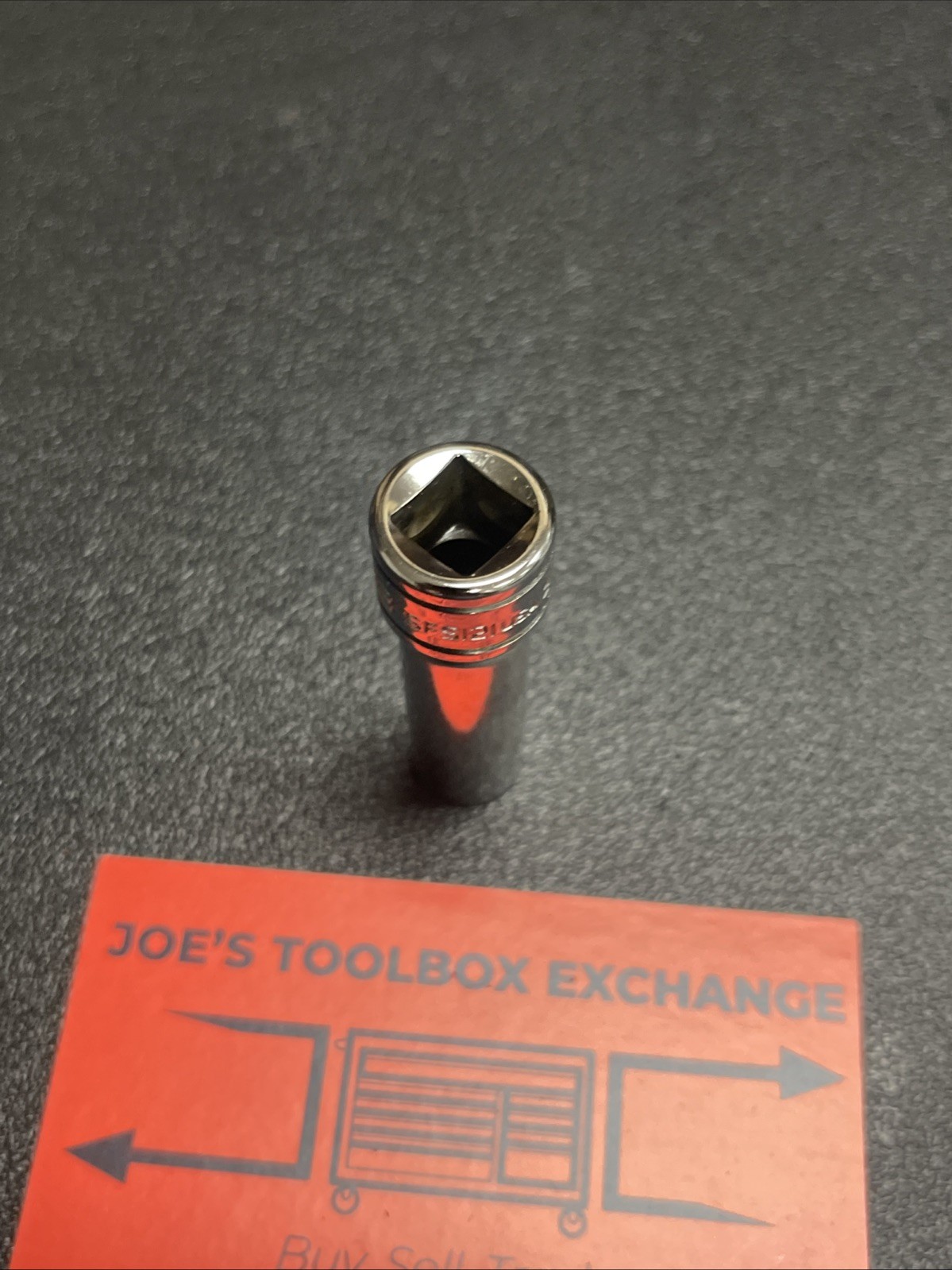Snap-on Tools USA NEW 3/8″ Drive 3/8″ SAE DEEP 6 Point Chrome Socket SFS121