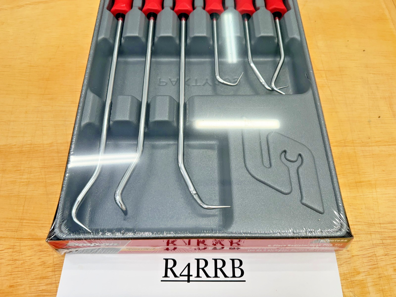 Snap-on Tools USA RED 6PC Soft Grip Radiator Hose Pick Set SGRHT6BR NEW SEALED