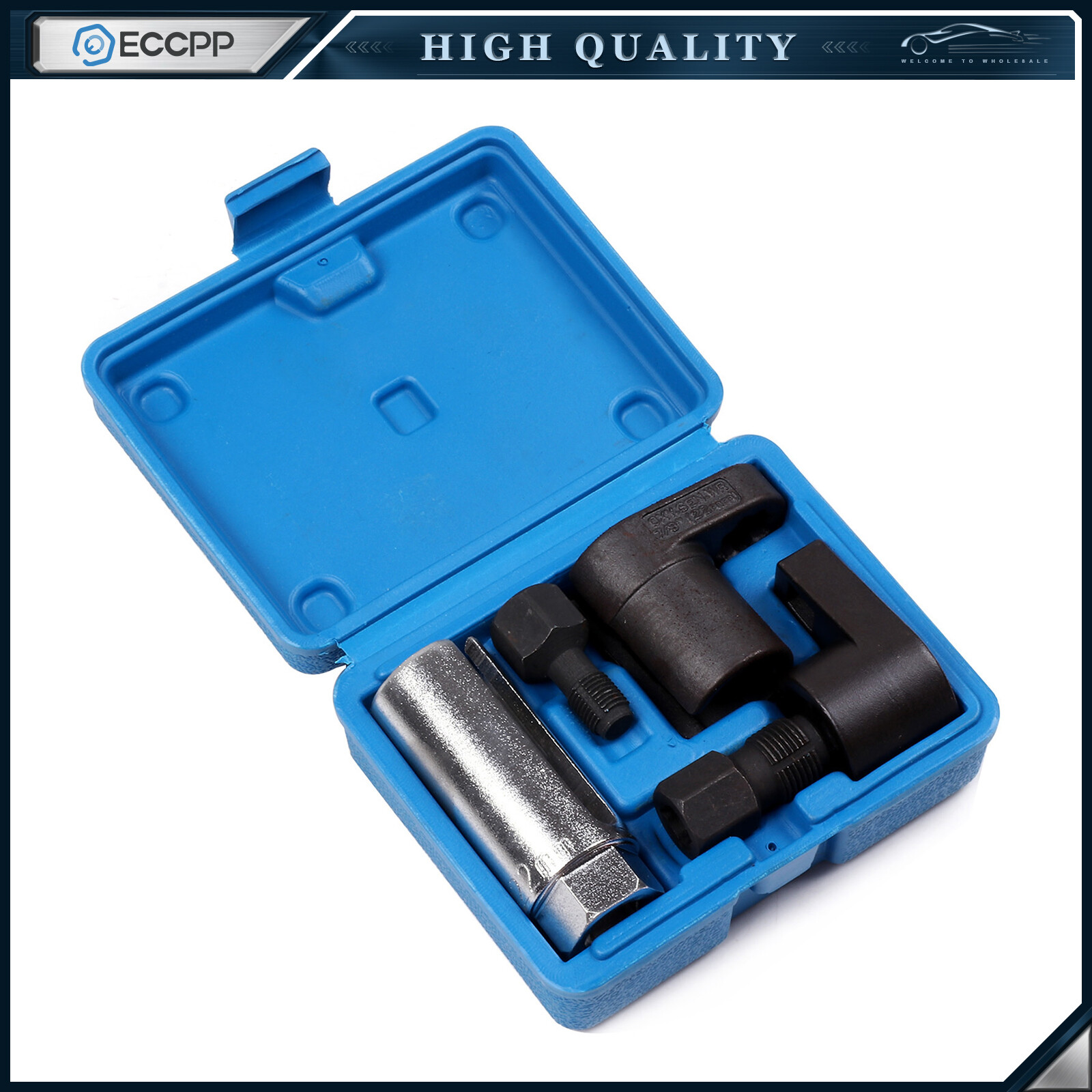 Oxygen Sensor Socket O2 Thread Chaser Install Offset Wrench Tools Vacuum M12 M18