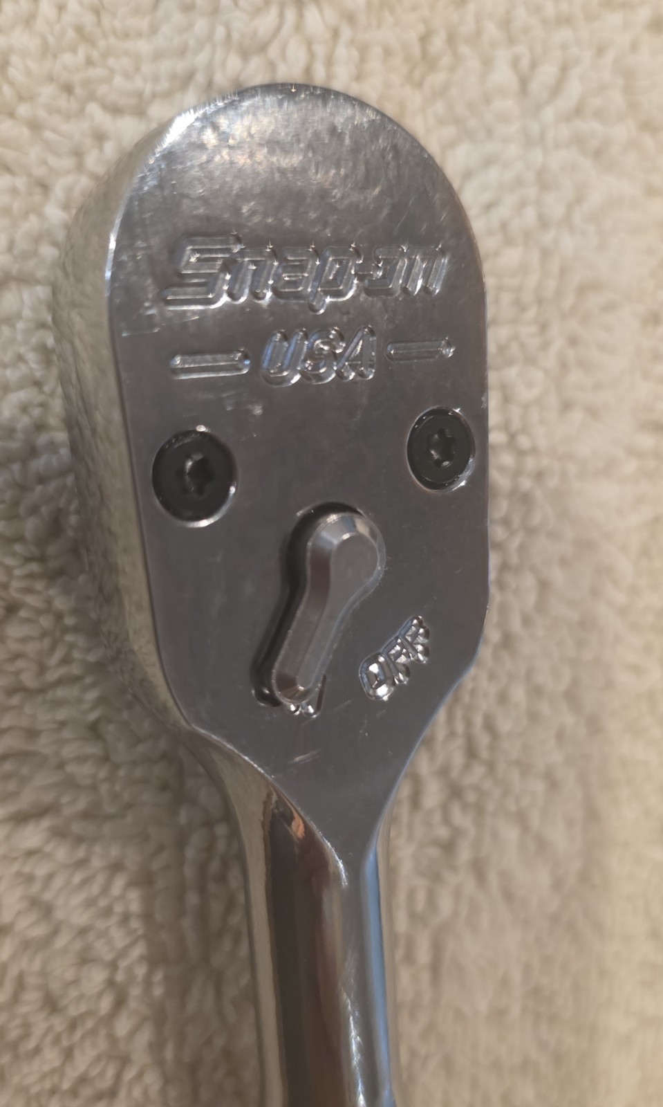 Snap-on Tools 3/8″ Drive Cynergy Soft Grip Fixed Ratchet FH100 – Power Grey