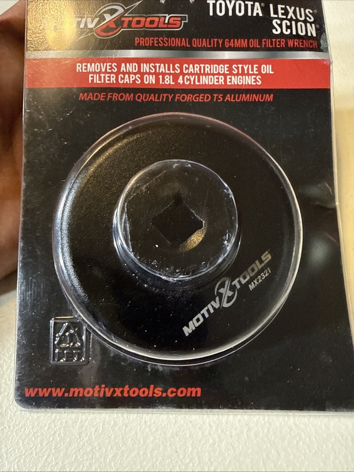 Motiv X Tools MX2321 64mm Oil Filter Wrench