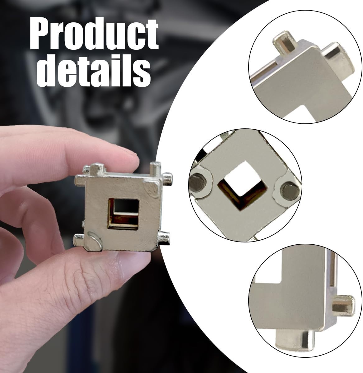 Steel Brake Caliper Piston Tool 2pcs Compatible with Most Vehicles