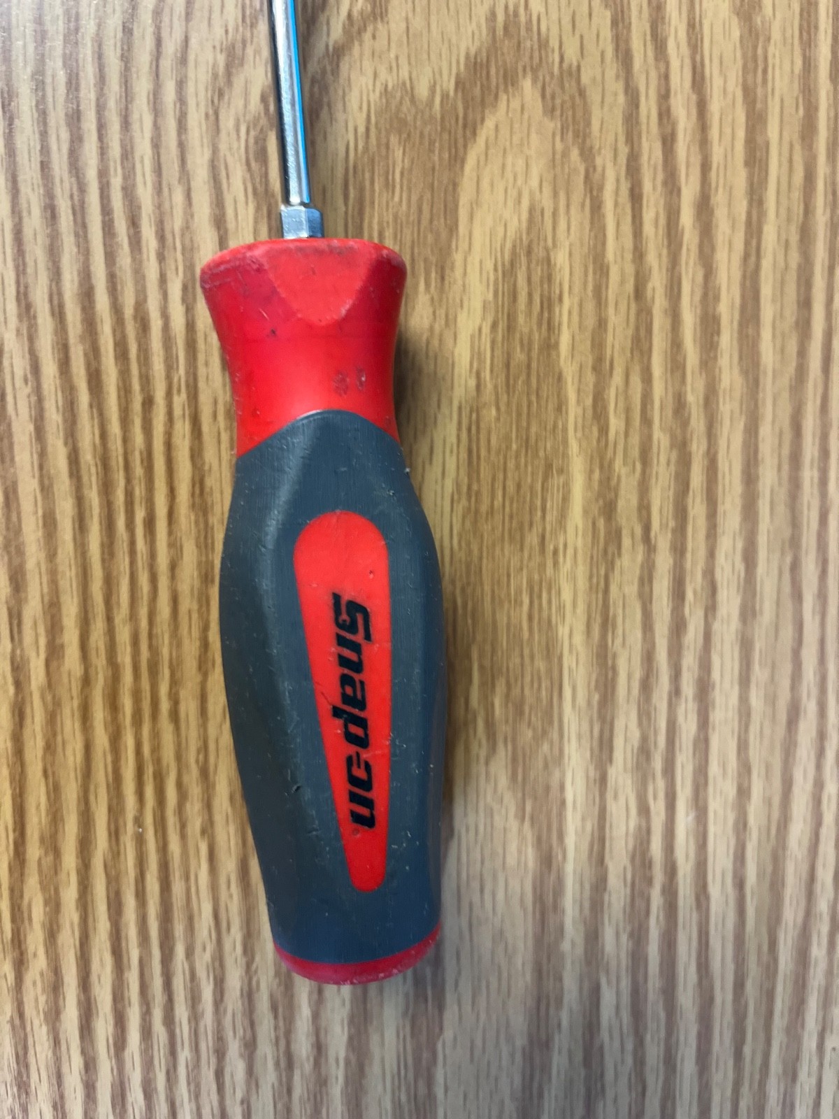 SNAP ON SHDP311R NO1 PHILLIPS SCREWDRIVER WITH RED/GRAY HANDLE LOT#93