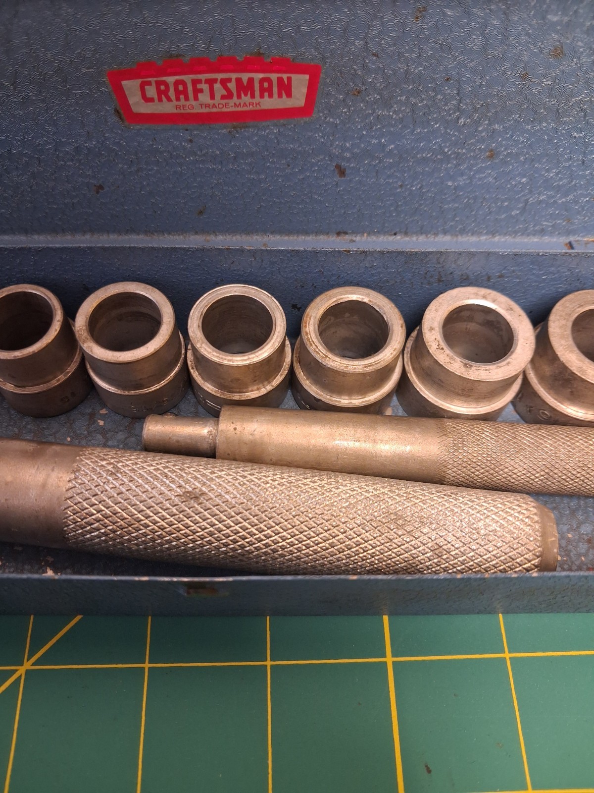 Vintage Craftsman 15-Piece Bushing Driver & Seal Installer Set (Made in USA)